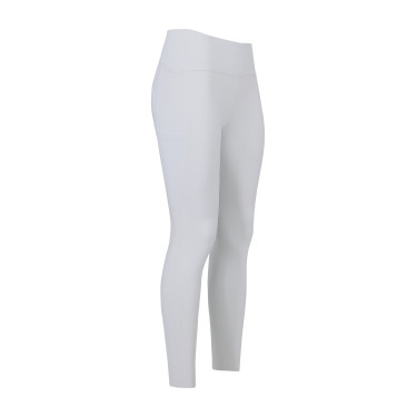 Leggings da equitazione Euro-Star Empower FullGrip Bianco