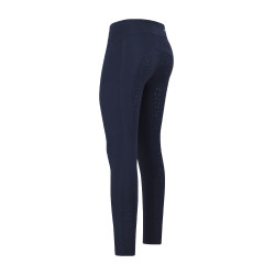 Leggings da equitazione Euro-Star Empower FullGrip Marina Blu marino