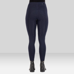 Leggings da equitazione Euro-Star Empower FullGrip Marina Blu marino