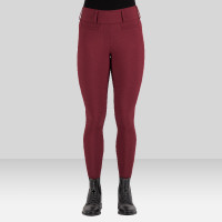 Leggings da equitazione Euro-Star Enforce FullGrip Amarena Rosso