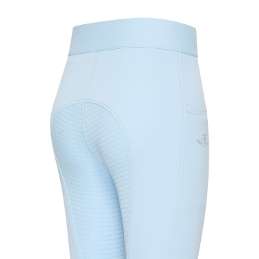 Leggings da equitazione HV Polo Lotte kids Azzurro chiaro Blu