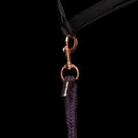 Lunga da attacco Imperial Riding Classic con moschettone semplice Bordeaux
