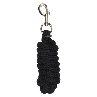 Lunga da attacco Imperial Riding Classic con moschettone semplice Nero Lunga da attacco Imperial Riding Classic con moschettone semplice Nero