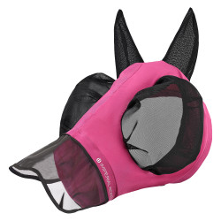 Maschera anti-mosche con naso Imperial Riding Trail ride Rosa