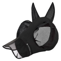 Maschera anti-mosche con naso Imperial Riding Trail ride Nero
