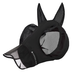 Maschera anti-mosche con naso Imperial Riding Trail ride Nero