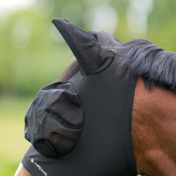 Maschera anti-mosche Imperial Riding Trail ride Nero
