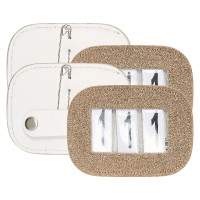 Numero della competizione HV Polo Gloria square per 2 Oro Numero della competizione HV Polo Gloria square per 2 Oro