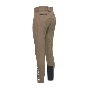 Pantaloni da equitazione HV Polo Cleo FullGrip Tundra Beige