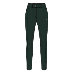 Pantaloni da equitazione HV Polo Cleo FullGrip Verde petrolio