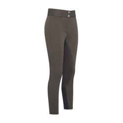 Pantaloni da equitazione HV Polo Cleo FullGrip Legno Beige