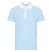Maglietta polo HV Polo Robby Bambini Azzurro chiaro Blu
