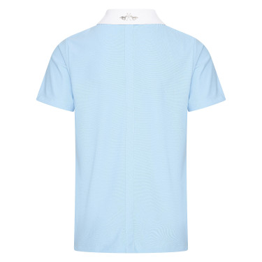 Maglietta polo HV Polo Robby Bambini Azzurro chiaro Blu