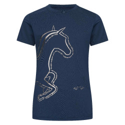T-shirt HV Polo Laurelle bambini Marina Blu marino
