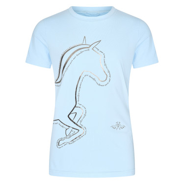 T-shirt HV Polo Laurelle bambini Azzurro chiaro Blu