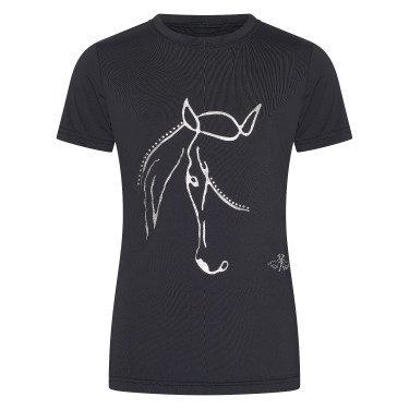 T-shirt HV Polo Wendy Bambini Nero