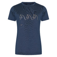 T-shirt HV Polo Wesla Bambini Marina Blu marino