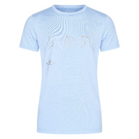 T-shirt HV Polo Wesla Bambini Azzurro chiaro Blu