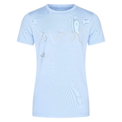 T-shirt HV Polo Wesla Bambini Azzurro chiaro Blu T-shirt HV Polo Wesla Bambini Azzurro chiaro Blu