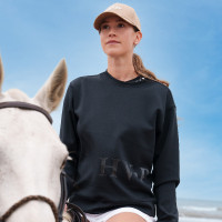 Tech sweat HV Polo Jenna Nero Tech sweat HV Polo Jenna Nero