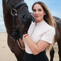 Tech top HV Polo Maureen Cachemire Bianco Tech top HV Polo Maureen Cachemire Bianco
