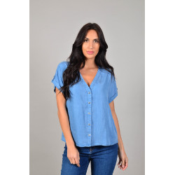 Blusa Harcour Shaina Jeans Blusa Harcour Shaina Jeans