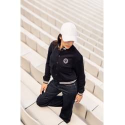 Maglione Bomber Harcour Agathe Marina Blu marino Maglione Bomber Harcour Agathe Marina Blu marino