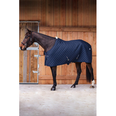 Coperta per Cavallo Harcour Romance Marina Blu marino