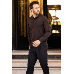 Pantaloni Chino Harcour Adam Nero