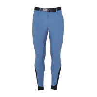 Pantaloni aderenti con grip integrale da uomo Aria Equestro Nero