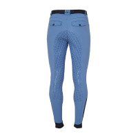 Pantaloni aderenti con grip integrale da uomo Aria Equestro Nero