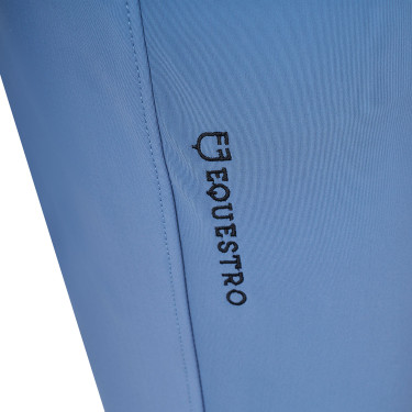 Pantaloni aderenti con grip integrale da uomo Aria Equestro Mare di Bering Blu Pantaloni aderenti con grip integrale da uomo Aria Equestro Mare di Bering Blu