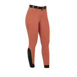Pantaloni a vita alta con grip integrale da donna Equestro Sequoia Pantaloni a vita alta con grip integrale da donna Equestro Sequoia