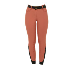 Pantaloni a vita alta con grip integrale da donna Equestro Sequoia Pantaloni a vita alta con grip integrale da donna Equestro Sequoia