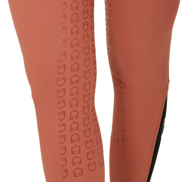 Pantaloni a vita alta con grip integrale da donna Equestro Sequoia Pantaloni a vita alta con grip integrale da donna Equestro Sequoia