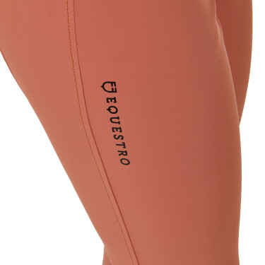 Pantaloni a vita alta con grip integrale da donna Equestro Sequoia Pantaloni a vita alta con grip integrale da donna Equestro Sequoia