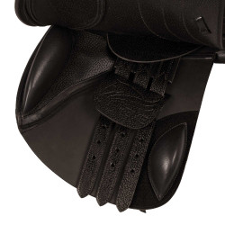 Sella da salto in cuoio doppio modello Las Vegas Supreme Marrone scuro