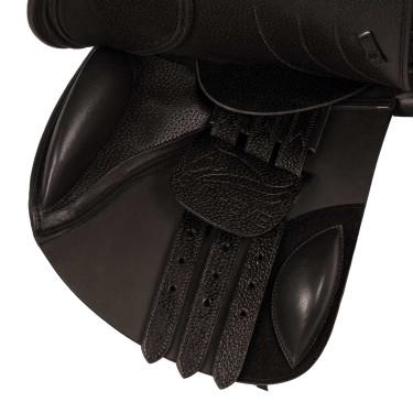 Sella da salto in cuoio doppio modello Las Vegas Supreme Marrone scuro