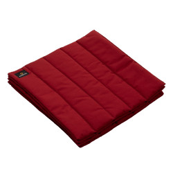 Sottobende in cotone piccole set da 4 Equestro Bordeaux Sottobende in cotone piccole set da 4 Equestro Bordeaux