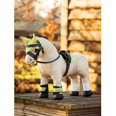 Cuffia anti-mosche per giocattolo Mini Pony LeMieux Kiwi Cuffia anti-mosche per giocattolo Mini Pony LeMieux Kiwi