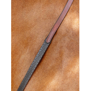 Redini in gomma morbida LeMieux Castagno / argento