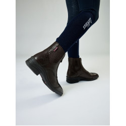 Stivali da scuderia con zip LeMieux Junior Marrone
