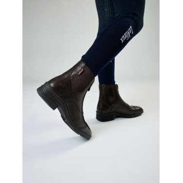 Stivali da scuderia con zip LeMieux Junior Marrone