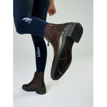 Stivali da scuderia con zip LeMieux Junior Marrone