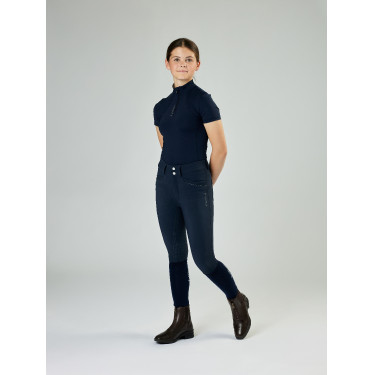 Stivali da scuderia con zip LeMieux Junior Marrone