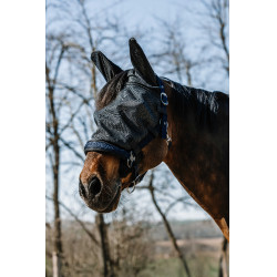 Maschera anti-mosche anti-UV Equithème Halter