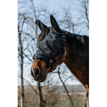 Maschera anti-mosche anti-UV Equithème Halter Maschera anti-mosche anti-UV Equithème Halter
