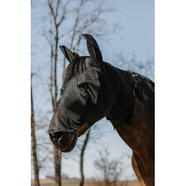 Maschera anti-mosche anti-UV Equithème Hood