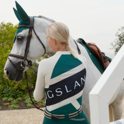 Top da allenamento Kingsland KLNatasha donna Maggiolino verde di giugno