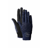 Guanti Horze Fay JR Apertura Blu marino
